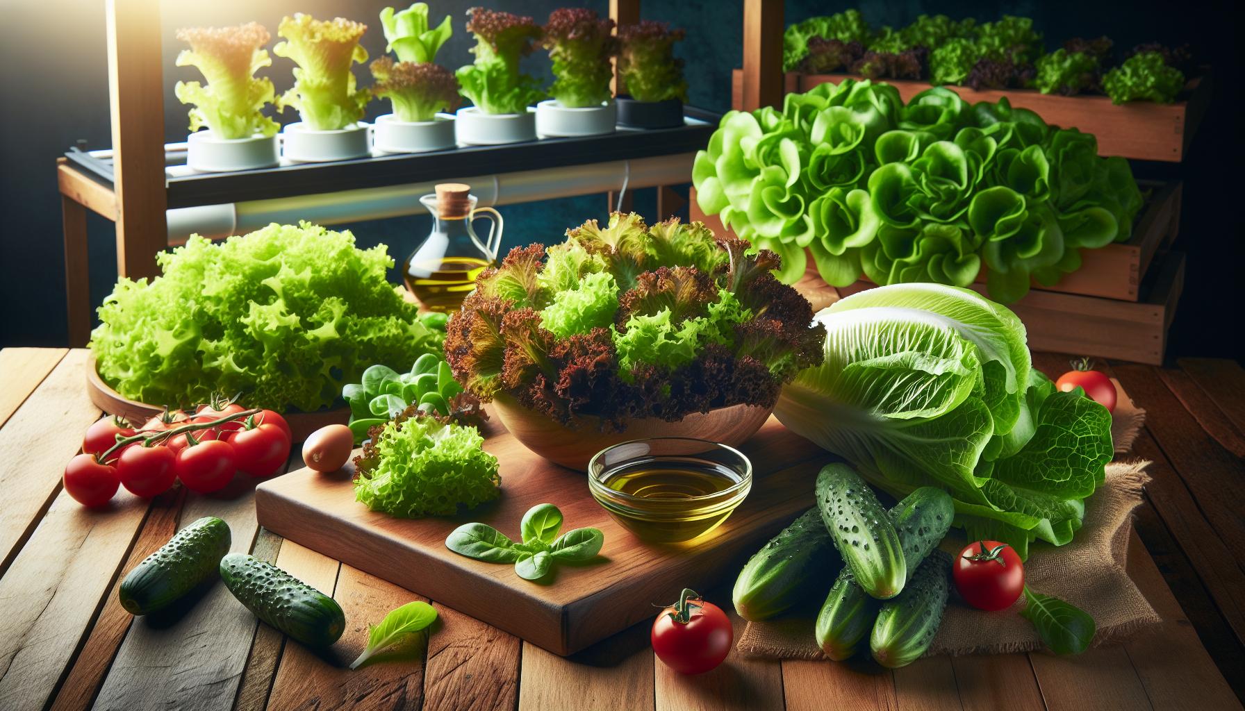 Variedades de lechuga ideales para ensaladas