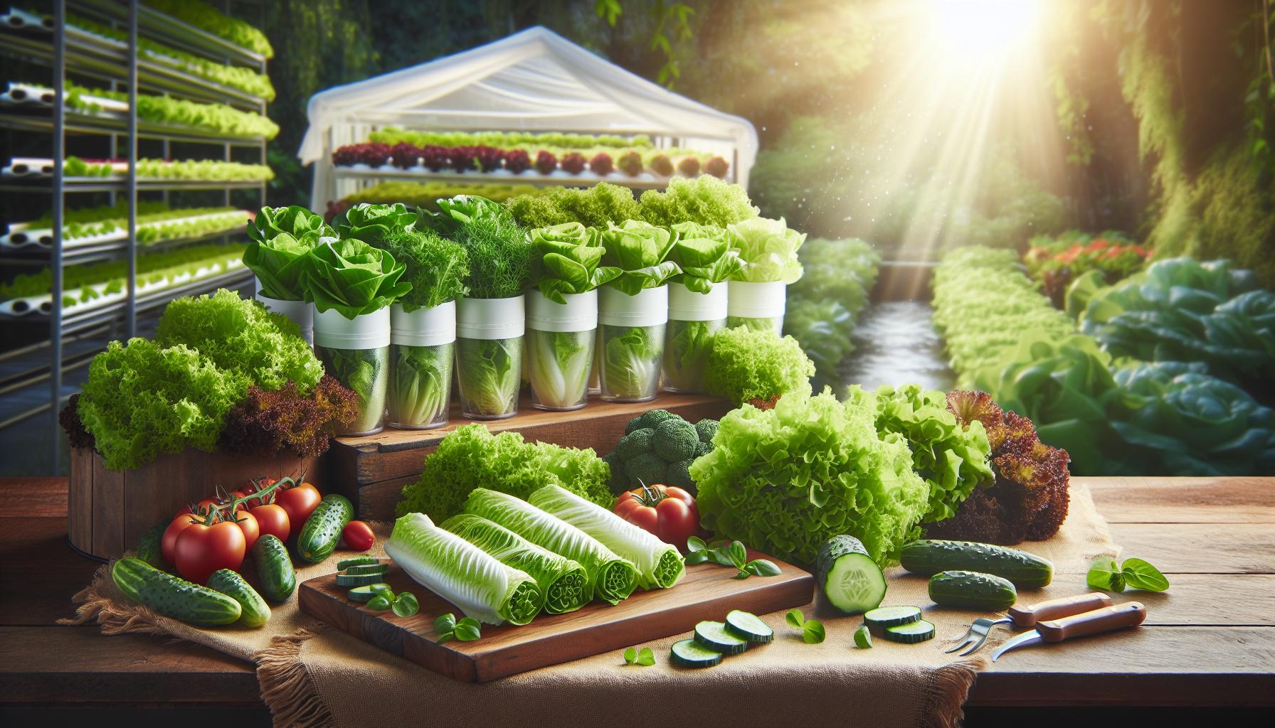 Rollo de lechuga: Wraps saludables y deliciosos 5 Variedades de lechuga ideales para wraps saludables