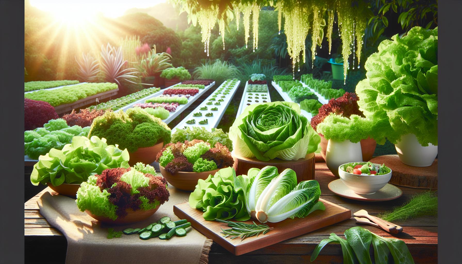 Variedades de lechuga y sus beneficios únicos