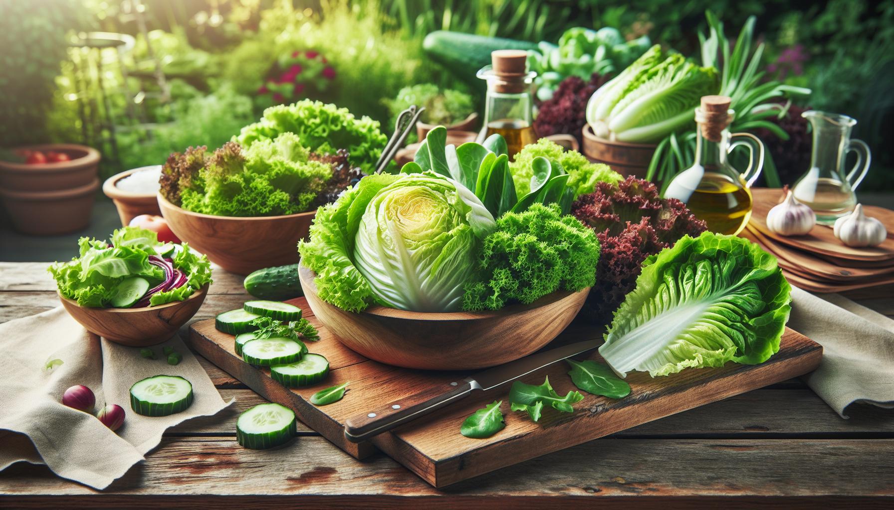 Variedades de lechugas: ¿Cuál elegir para tu plato?